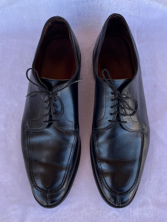 Allen Edmonds Lasalle Black Leather Split Toe Oxford Shoes Size 10.5 E main image 6